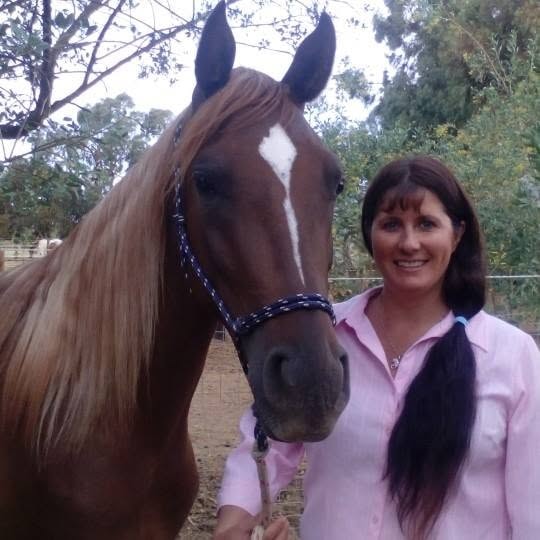 Christina Nethercott with her horse Jazz